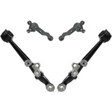 TRQ Front Control Arm with Ball Joint Set Compatible with 1998-2005 Lexus GS300 1998-2000 GS400 2001-2005 GS430 2002-2010 SC430