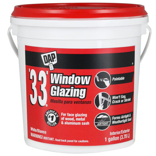 Dap 12019 Nummer-33 Glazuurcompound Gallon Wit