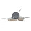 Calphalon Calphalon Premier Ceramic Nonstick 5-Piece Cookware Set  Mushroom Grey 1
