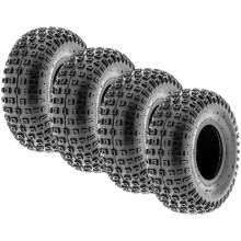 S?t med 4 Sunf A011 XC Sport ATV & Go Karts Knobby D?k 145/70-6 (14x6-6) 6 T?rr?rl?s
