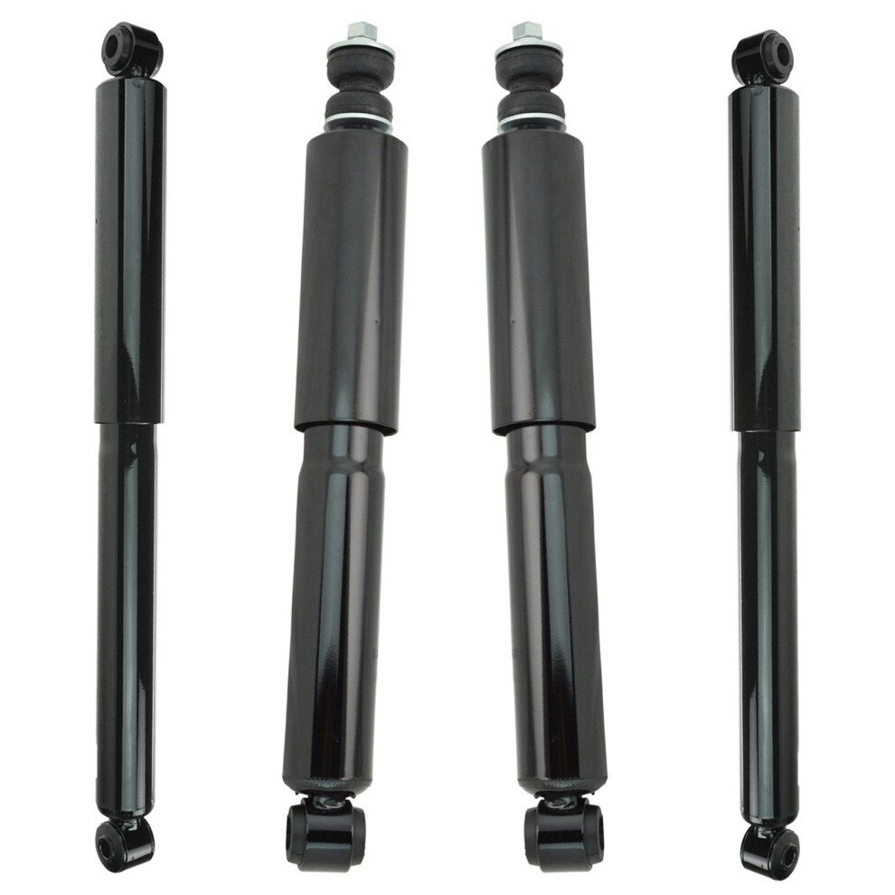 Trq Front And Rear Shock Absorber Set Compatible With 1989-1990 Ford Bronco Ii 1989-1997 Ranger 1994-1997 Mazda B2300 1994-1996 B3000 B4000 191213601884