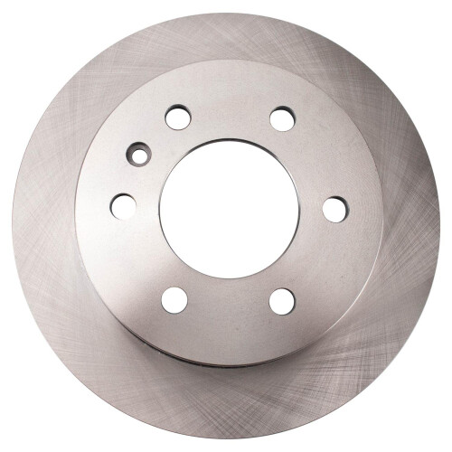 TRQ Rear Brake Rotors Set Solid Compatible with 2007-2015 Mini Cooper 1