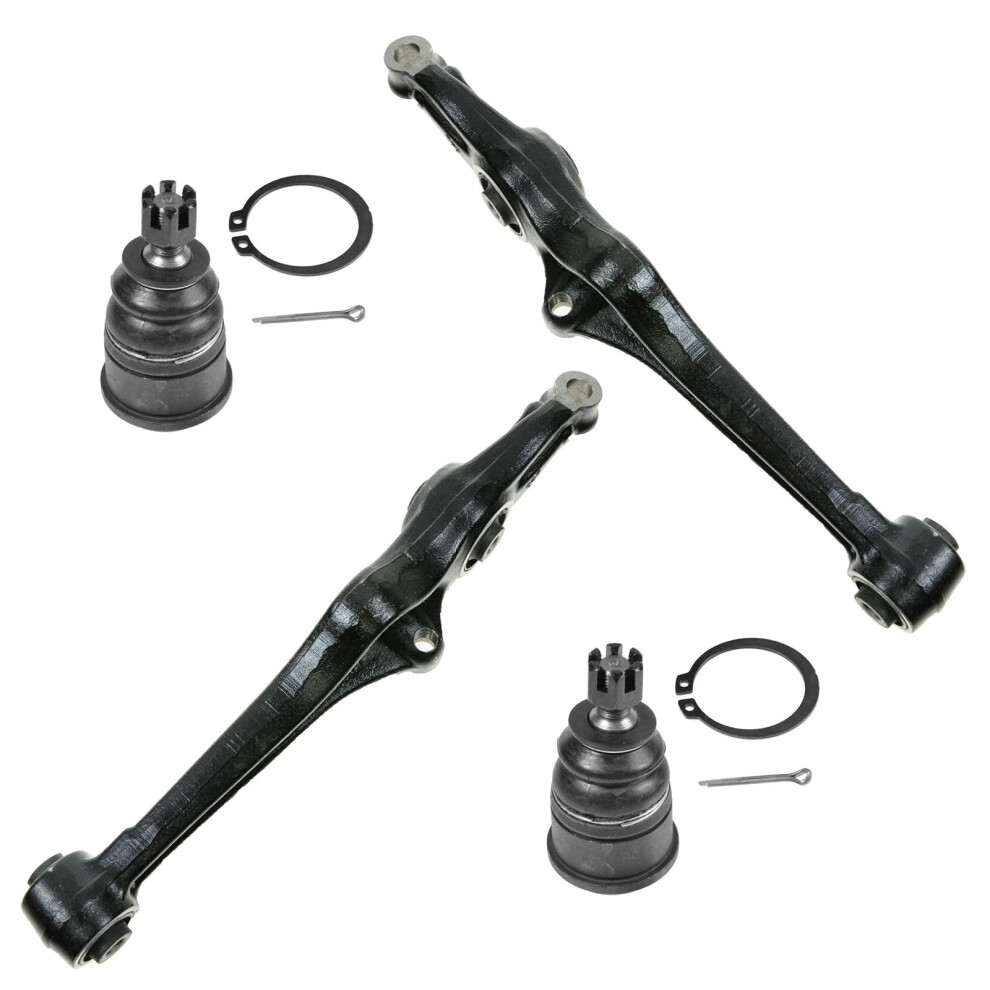 Trq Front Lower Control Arm With Ball Joint Set Compatible With 2001-2003 Acura Cl 1999-2003 Tl 1998-2002 Honda Accord 191213627303