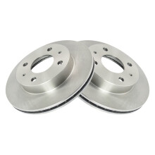 TRQ voorremschijven set geventileerd compatibel met 1995-1997 Nissan 200SX 1995-1999 Sentra