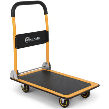 Simpli-Magic Push Cart Dolly Moving Platform Handkar Opvouwbaar voor eenvoudige opslag en 360 graden draaibare wielen met een draagvermogen van 440 lb