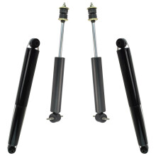 TRQ Front and Rear Shock Absorber Set Compatible with 1985-2005 Chevrolet Astro GMC Safari