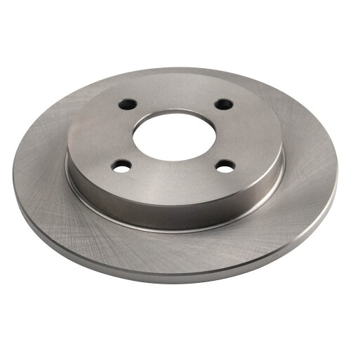 TRQ bakbroms rotorsats solid kompatibel med 2000-2007 Ford Focus 2