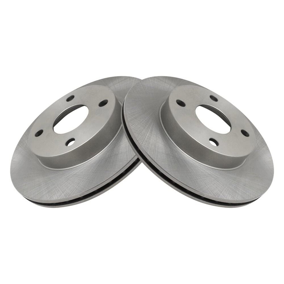 Trq Bremsscheibensatz Vorne, Bel Ftet, Kompatibel Mit 1990 1993 Mazda Miata-image