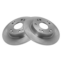 TRQ bageste bremseotorer sæt solid kompatibel med 2013-2015 Acura ILX 2006-2015 Honda Civic