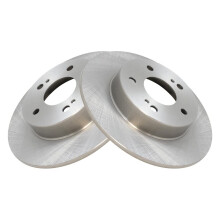 TRQ bageste bremseotorer sæt solid kompatible med 1996-2001 Infiniti I30 2002-2004 I35 1994-2003 Nissan Maxima