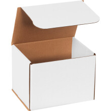 BOX USA Versandkartons klein 8""L x 6""B x 6""H 50er-Pack | Wellpappkarton zum Verpacken, Umziehen und Lagern