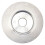 TRQ frambromsskivor Set Solid Kompatibel med 2008-2015 Smart Fortwo 3