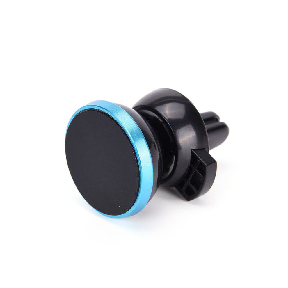 (Blue) For Cell Mobile Phone Gps Universal Magnetic Car Air Vent Holder Mount Hot Stand