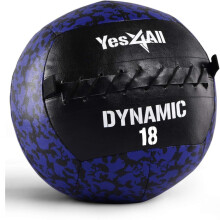 Yes4All Wall Ball Wall Balls for Exercise Weighted Ball Medicine Ball and Full Body Dynamic Exercises 6lbs - 30lbs