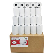 (50 Rolls) 3 1/8 x 150 Thermal Paper Receipt Rolls fits all Clover 55 GSM POS Cash Register Printers SCP700 TSP100 TSP300 TSP400 TSP500 from BuyRegis