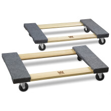 Wen 1320 libbre. Capacit 18 pollici x 30 pollici. Mobili in legno che spostano dolly due pacchetti