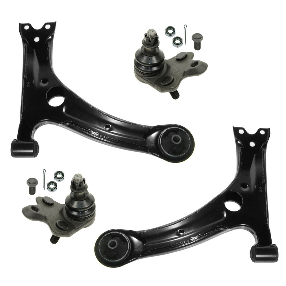 Trq Front Lower Control Arm With Ball Joint Set Compatible With 2003-2008 Pontiac Vibe 2009-2013 Toyota Corolla 2003-2013 Matrix 191213627310