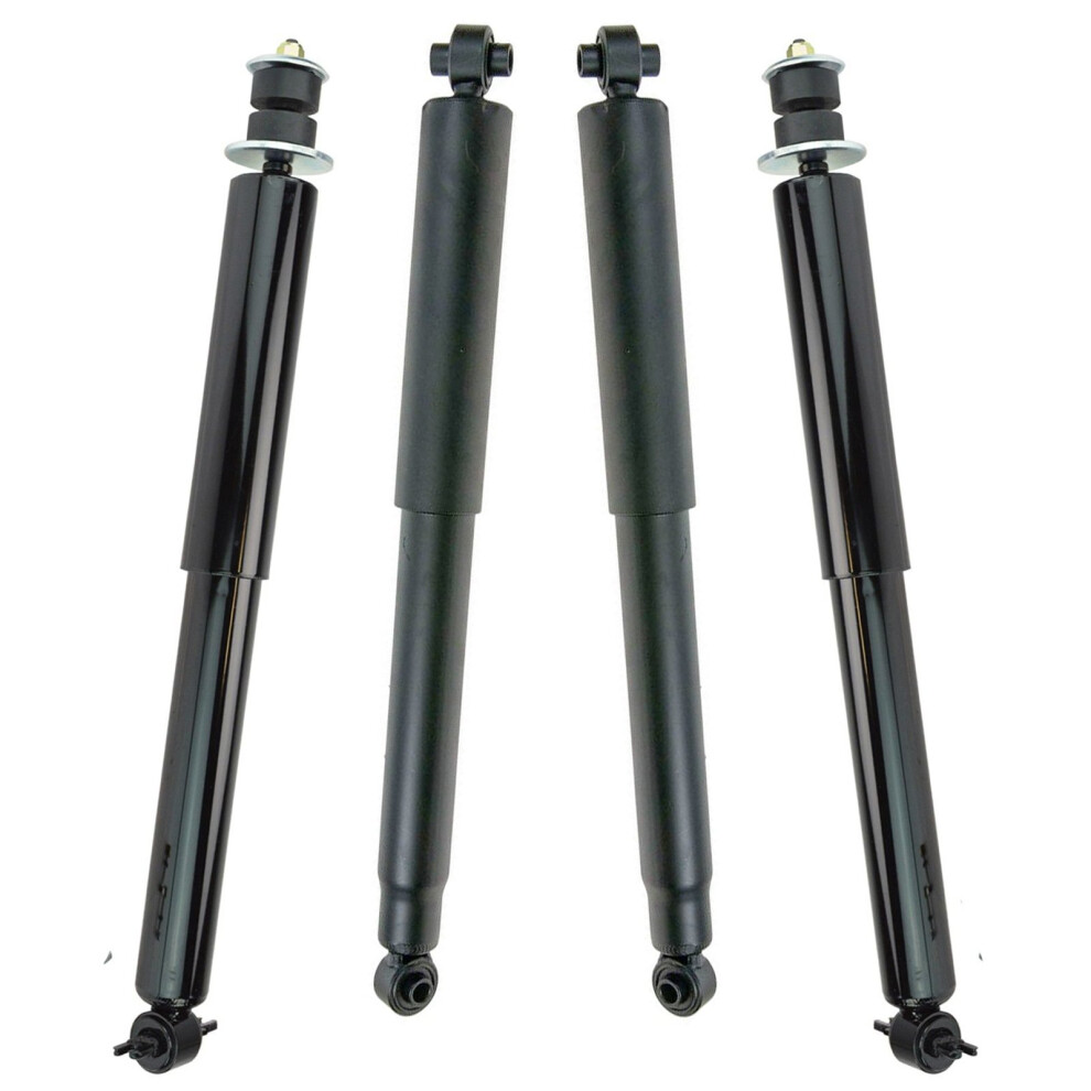 Trq Front And Rear Shock Absorber Set Compatible With 1999-2004 Jeep Grand Cherokee 191213601198