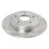 TRQ bakbromsskivor Set solid kompatibel med 2007-2013 Suzuki SX4 2