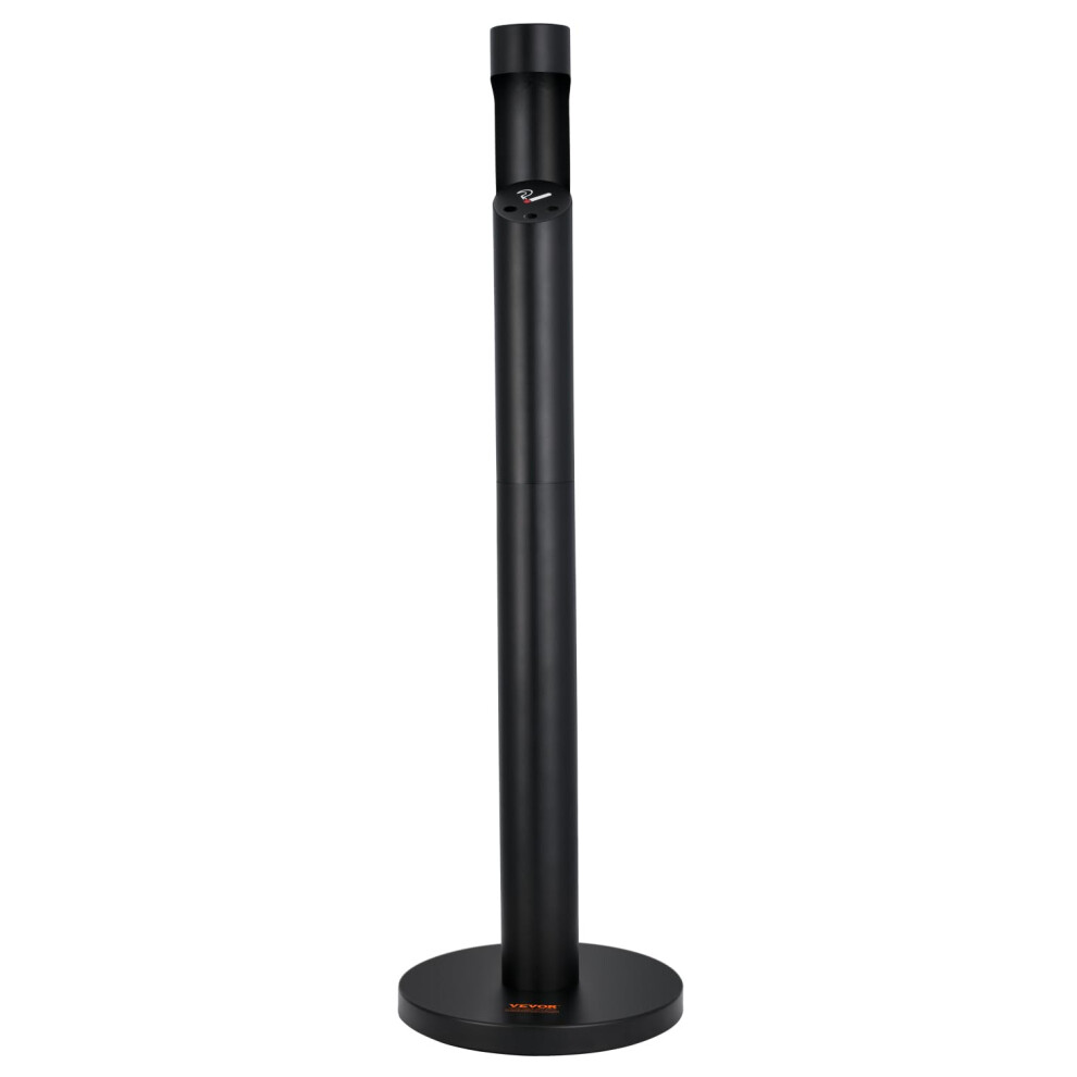 VEVOR Commercial Outdoor Trash Can  Weatherproof Freestanding Butt Receptacle with Lockable and Removable Inner Bucket Trash Container for Garden  Off