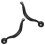 TRQ Front Lower Control Arm with Ball Joint Set Compatible with 2000-2006 BMW X5 3