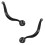 TRQ Front Lower Control Arm with Ball Joint Set Compatible with 2000-2006 BMW X5 4