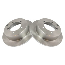 TRQ achterremschijfset voor 1995-2000 Avenger / 1995-2005 Eclipse / 1999-2003 Galant / 2004-2006 Lancer / 2004-2006 Outlander / 1995-2005 Sebring / 2