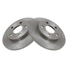 TRQ bageste bremseotorer Sæt udluftet kompatible med 1993-2007 Ford Taurus 1993-2002 Lincoln Continental 1993-2005 Mercury Sable