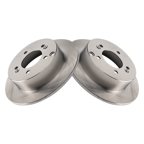 TRQ bakbromsskivor Set solid kompatibel med 2007-2010 Kia Rondo