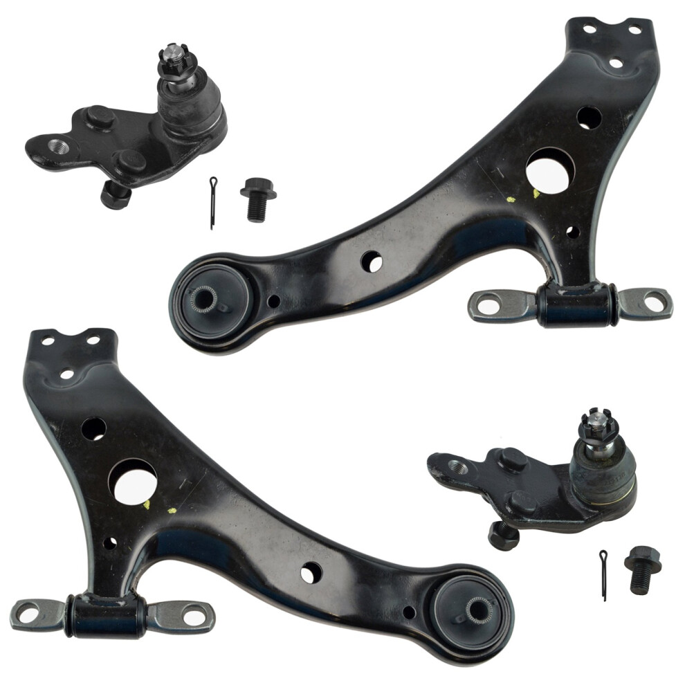 Trq Front Lower Control Arm With Ball Joint Set Compatible With 2013-2018 Lexus Es300h 2007-2018 Es350 2005-2018 Toyota Avalon 2007-2017 Camry 191213628805