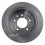 TRQ bakbroms rotorsats solid kompatibel med 2007-2010 Hyundai Elantra 3