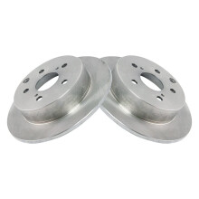 TRQ Achterremschijven Set Compatibel met 2009-2010 Pontiac Vibe 2009-2013 Toyota Matrix