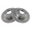 TRQ bakbromsskivor Set solid kompatibel med 2002-2004 Honda CR-V 1
