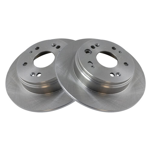 TRQ bakbromsskivor Set solid kompatibel med 2002-2004 Honda CR-V