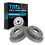 TRQ bakbroms rotorsats solid kompatibel med 2006-2012 Mitsubishi Eclipse 2004-2012 Galant 1