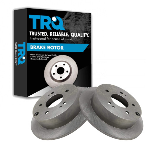 TRQ bakbroms rotorsats solid kompatibel med 2006-2012 Mitsubishi Eclipse 2004-2012 Galant