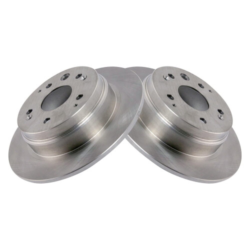 TRQ bakbromsskivor Set solid kompatibel med 2001-2003 Acura CL