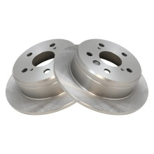 TRQ achterremschijven set massief compatibel met 1997-2001 Lexus ES300 1992-2001 Toyota Camry 1999-2003 Solara