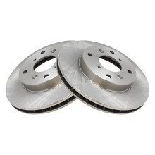 TRQ voorremschijven set geventileerd compatibel met 1998-2002 Honda Accord 1998-1999 Acura CL