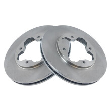 TRQ Vented Voorrem Rotors Set Geschikt voor 1997 Acura CL 1990-1997 Honda Accord