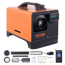 VEVOR 8KW Diesel Heater Diesel Heater All in One with Automatic Altitude Adjustment Max 18045 ft Bluetooth App Control Remote Control and LCD Po