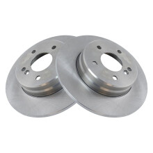 TRQ Achterremschijfset voor C230 / C240 ??/ C280 / C320 / C350 / C36 AMG / CLK320 / CLK350 / CLK430 / E300 / E320 / E430 / SLK280 / SLK300 / SLK350