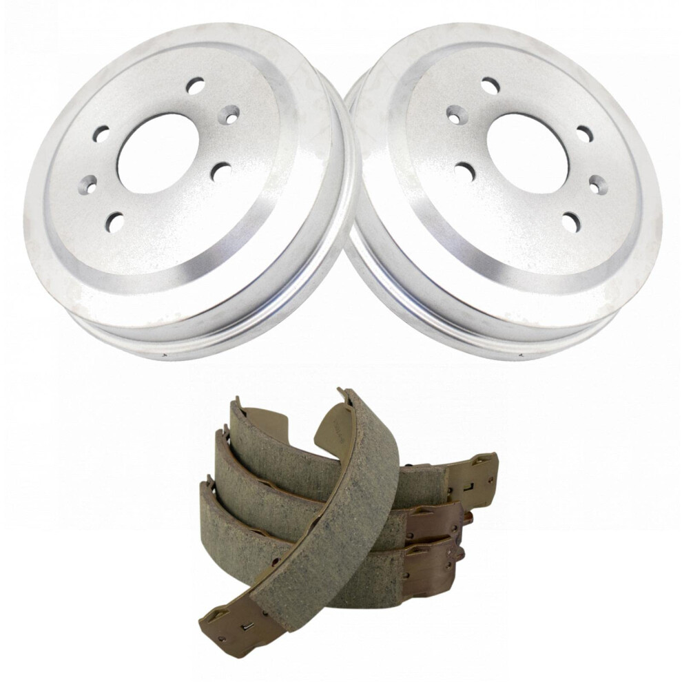 Kit De Zapata Y Tambor De Freno Trasero Trq Compatible Con Chevrolet Aveo 05-11, Aveo5 07-11, Spark 13-19-image