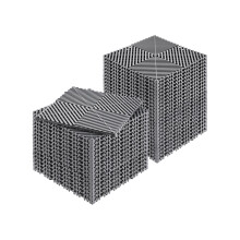 VEVOR In elkaar grijpende Afvoermat, 30 x 30 cm Modulaire In elkaar grijpende Kussen, 40 Stuks Afvoermatten