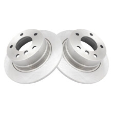 TRQ achterremschijven set massief compatibel met BMW Z4 uit 2003-2005