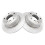 TRQ bakbromsskivor Set solid kompatibel med 2003-2005 BMW Z4 1