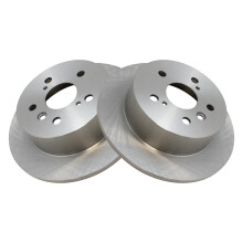 TRQ bageste bremseotorer sæt solid kompatibel med 2013-2018 Lexus ES300H ES350 Toyota Avalon 2012-2017 Camry