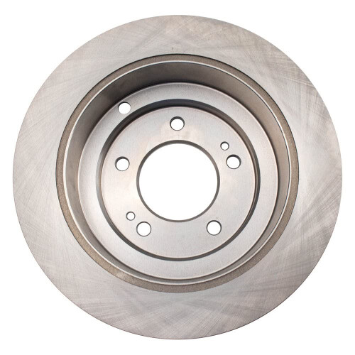 TRQ Rear Brake Rotors Set Solid Compatible with 2004-2006 Kia Amanti 1