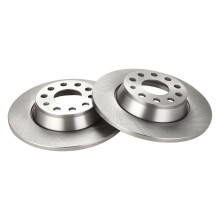 TRQ Achterremschijven Set Vast Geschikt voor 2009-2013 Audi A3 2015 Q3 2009-2017 VW CC