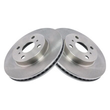 TRQ Voorste Remschijven Set Geventileerd Geschikt voor 2013 Scion iQ 2012-2019 Toyota Prius C 2007-2018 Yaris